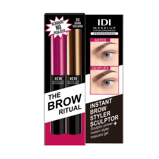 Gel para cejas Idi Makeup The Brow Ritual 03 Dark Oscuro