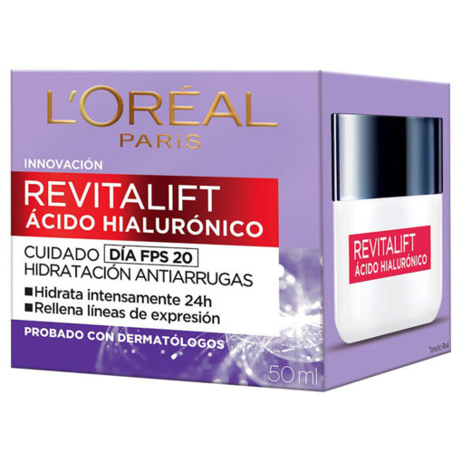 Gel Crema Facial L'Oreal París Revitalift Ácido Hialurónico
