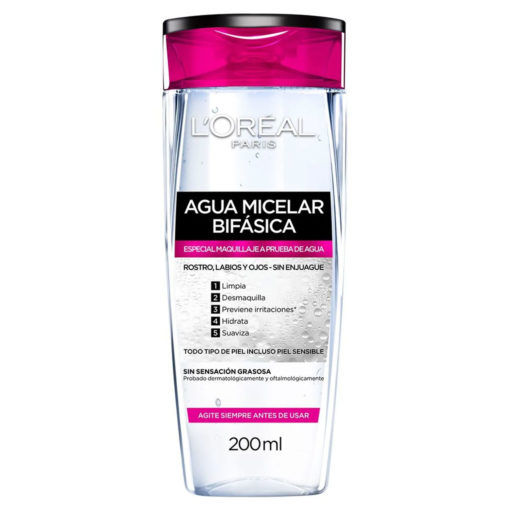 Agua Micelar L'Oreal Bifásica