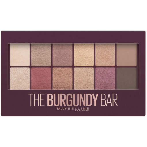 Paleta de Sombras Maybelline  The Burgundy Bar