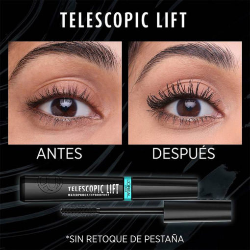 Máscara de Pestañas L'Oreal Telescopic Lift Waterproof - Imagen 4