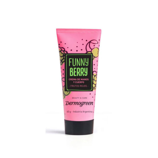 Crema para Manos y Cuerpo Dermogreen  Frutos Rojos
