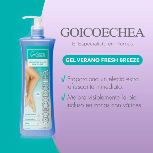 Crema Gel Piernas Goicoechea Verano Fresh Breeze - Imagen 3
