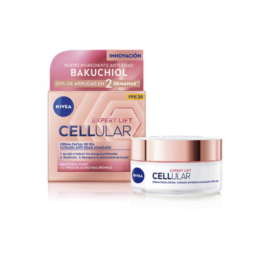 Crrema Facial de Día Nivea Expert Lift Cellular FPS30 - Imagen 4