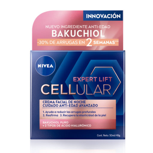 Crrema Facial de Noche Nivea Expert Lift Cellular