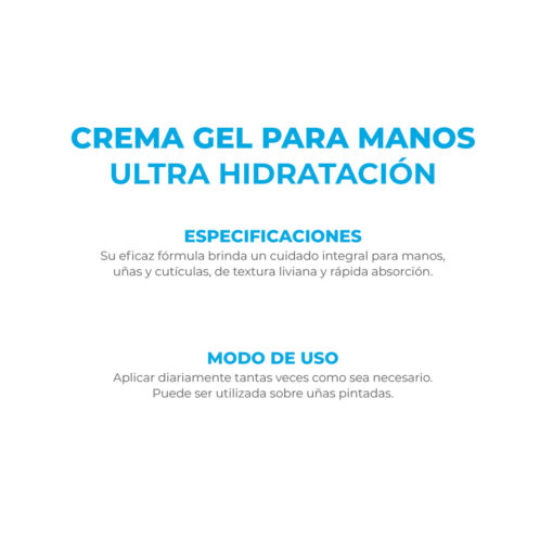 Crema Gel de Manos Dermaglos  Ultra Hidratación - Imagen 5
