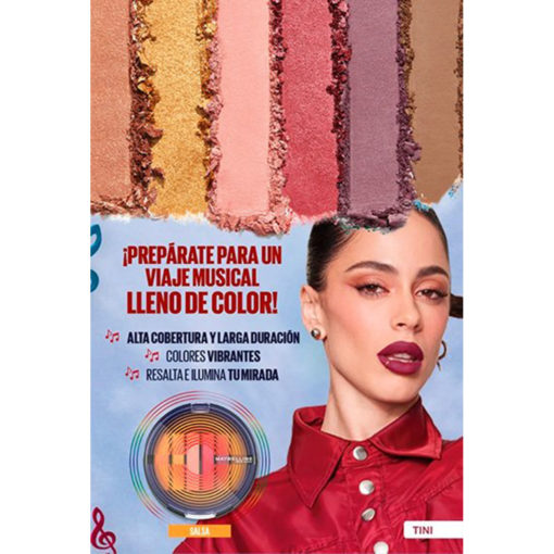 Paleta de Sombras Maybelline Music Collection Salsa - Imagen 3