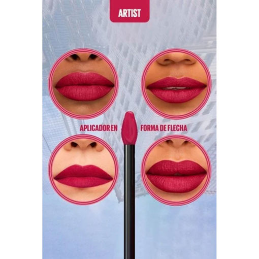 Labial Liquido Maybelline Super Stay Matte Ink Music Collection Artist - Imagen 5