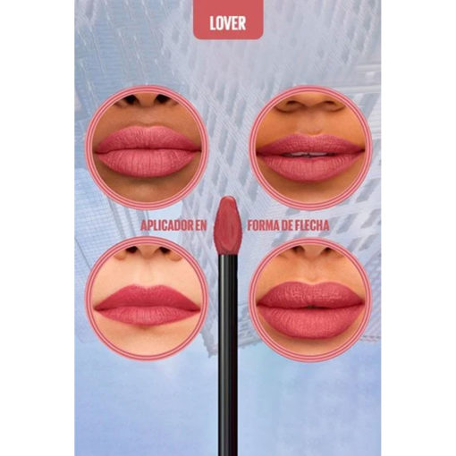 Labial Liquido Maybelline Super Stay Matte Ink Music Collection Lover - Imagen 5